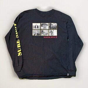 Girl Skateboards x Beastie Boys Sure Sure Shot Black Longsleeve T-Shirt L